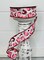 1.5"x10YD Heart Leopard Spots Valentine's Day Wired Ribbon - Pink/Red/White - Playful Romance for Crafts and Decor (RGC189624)